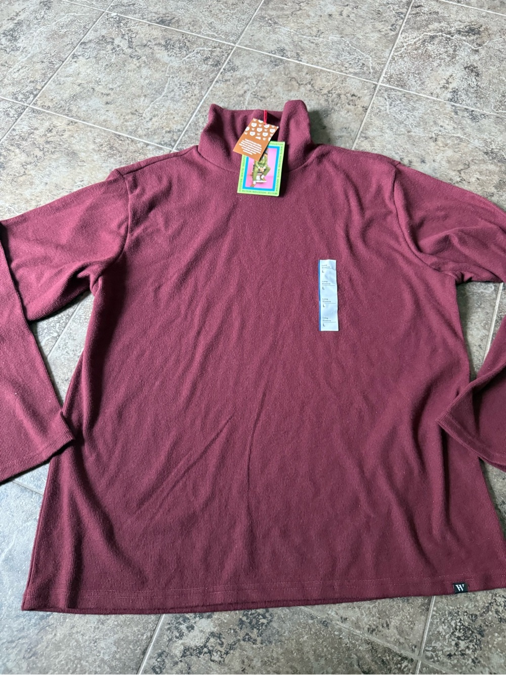 ❤️Roanoke red turtleneck men’s sweater